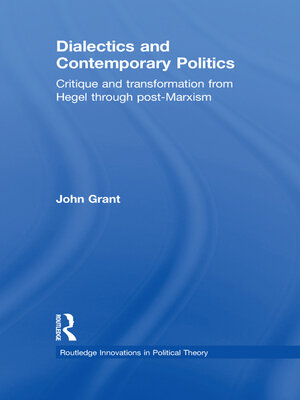 cover image of Dialectics and Contemporary Politics